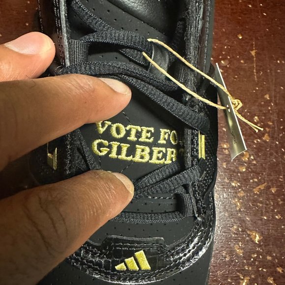 Adidas Unisex Adults Black Gold Agent Gil Restomod Basketball Shoes M12.5 W13.5 main image 9